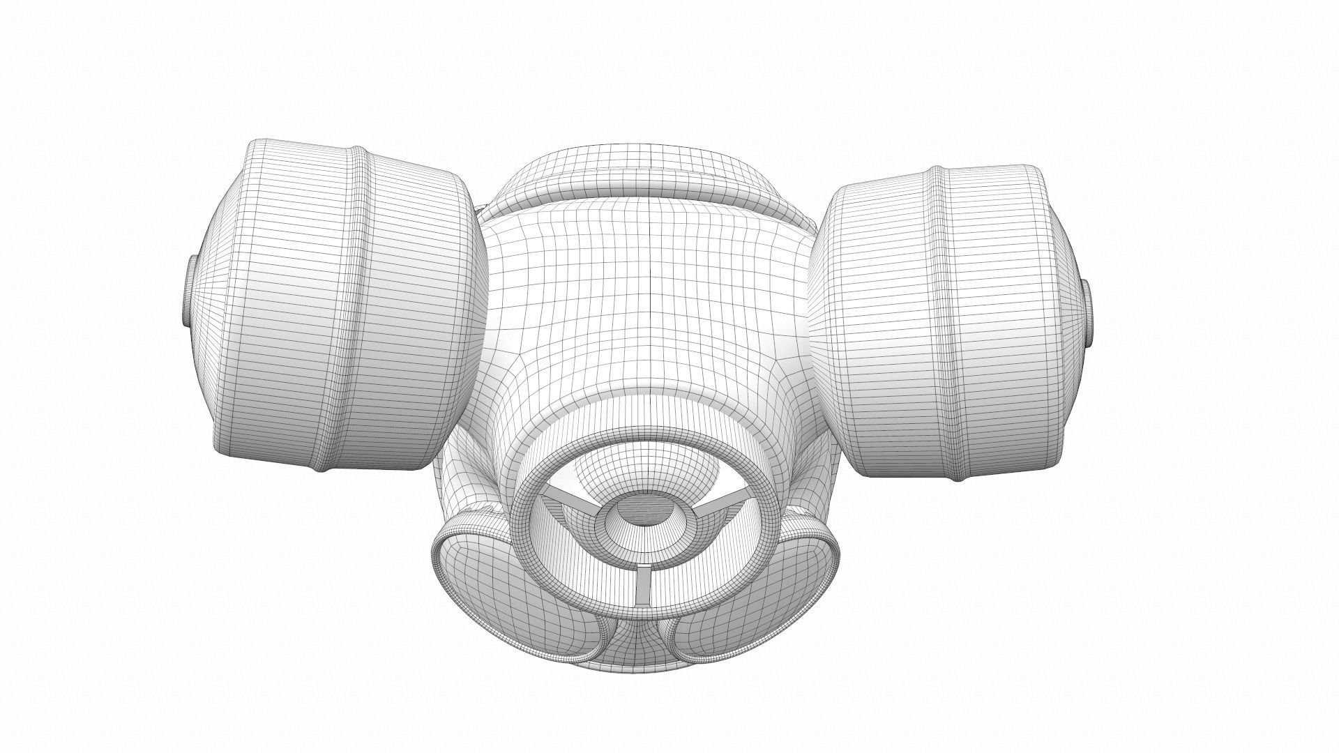 Gas Mask 06 3D model_12