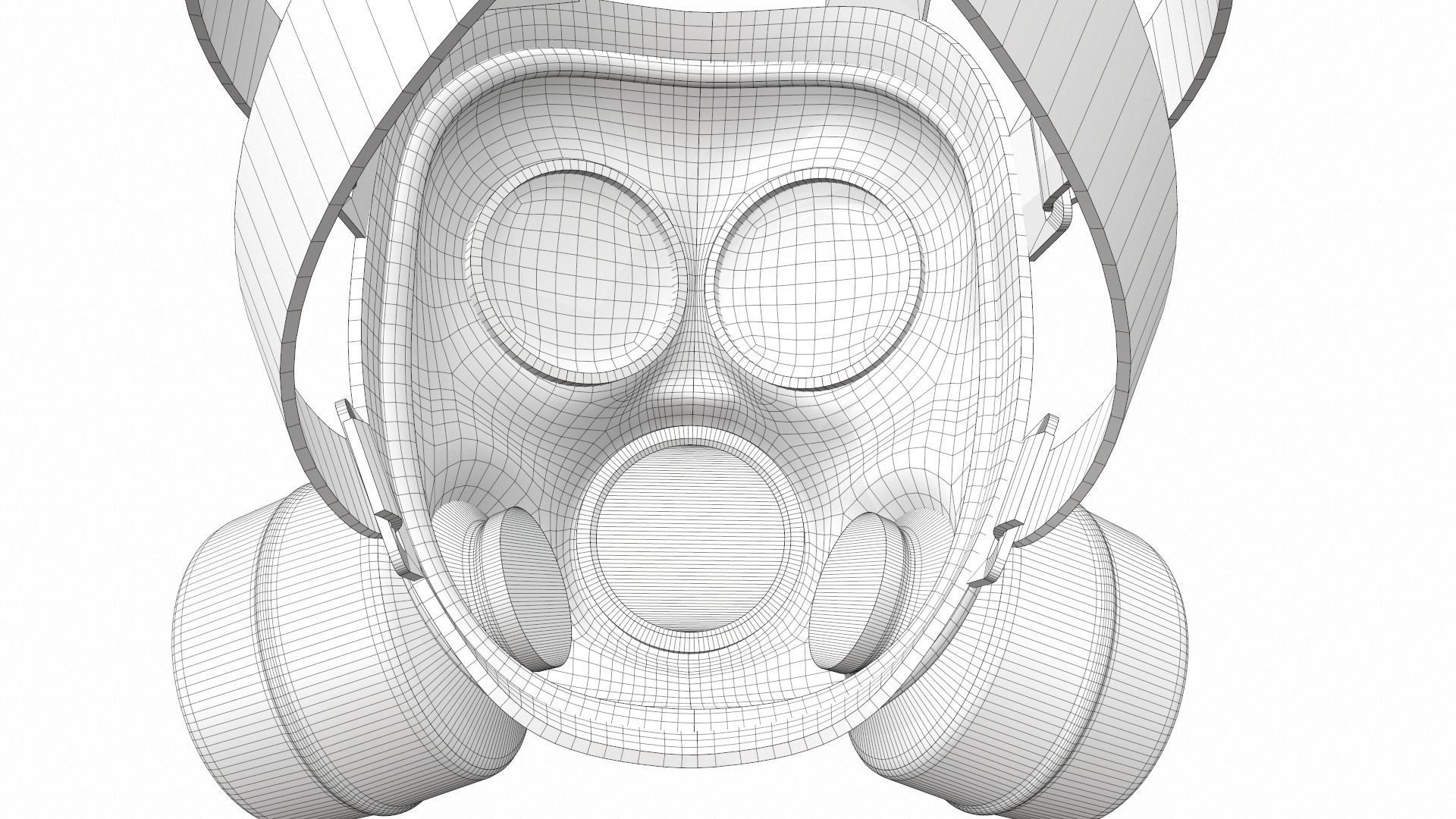 Gas Mask 06 3D model_13