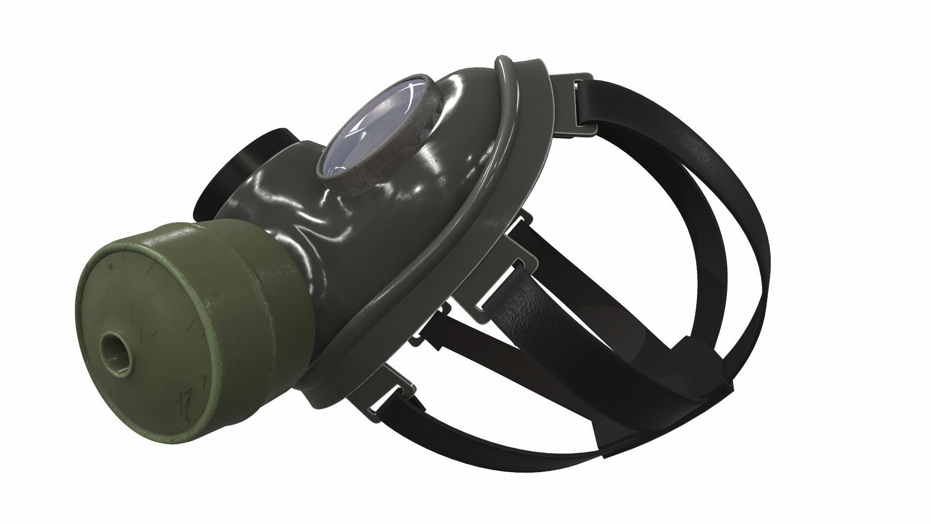 Gas Mask 06 3D model_1