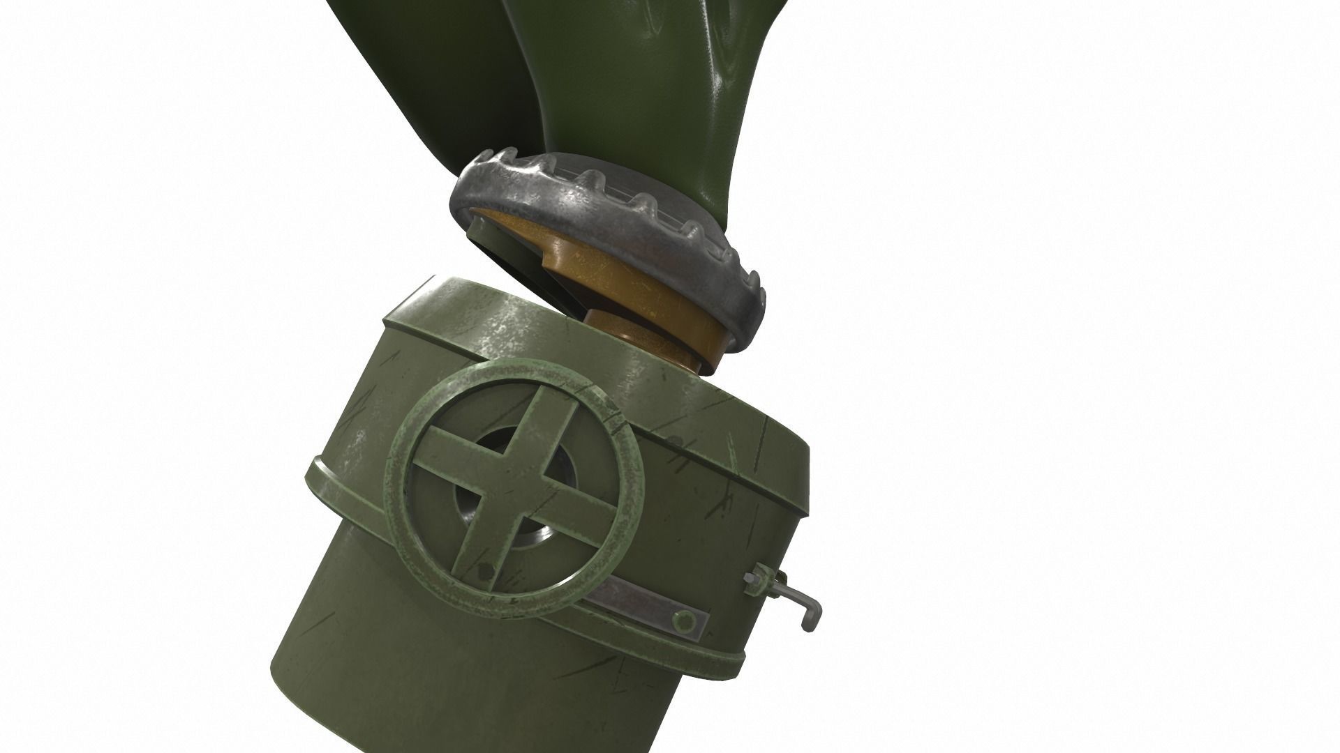 Gas Mask 07 3D model_7