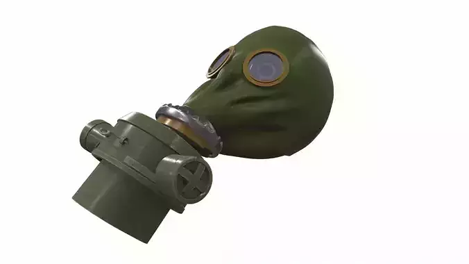 Gas Mask 07 3D model