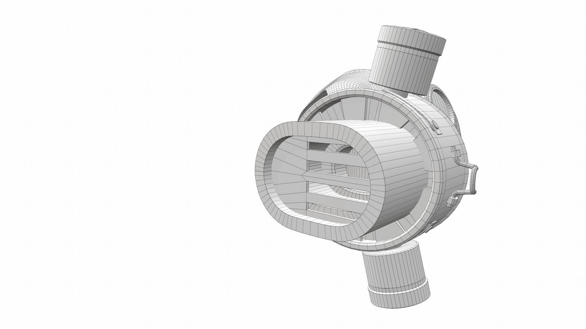 Gas Mask 07 3D model_13