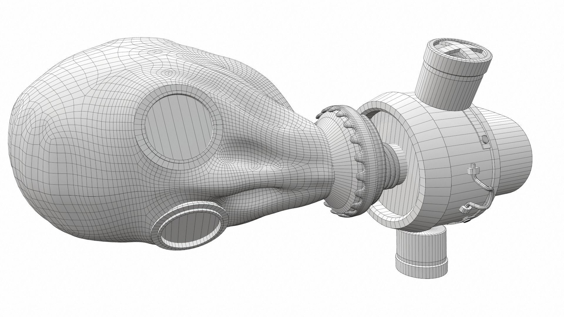 Gas Mask 07 3D model_10