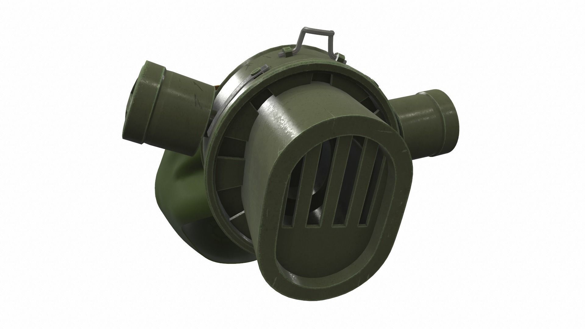 Gas Mask 07 3D model_3