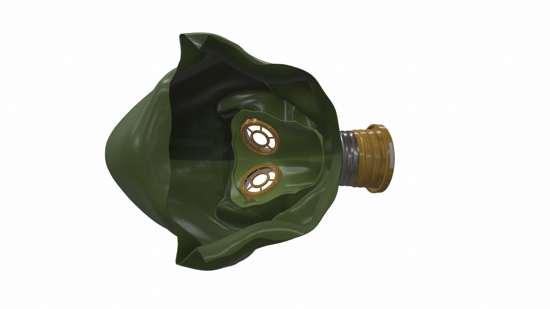 Gas Mask 08 3D model_4