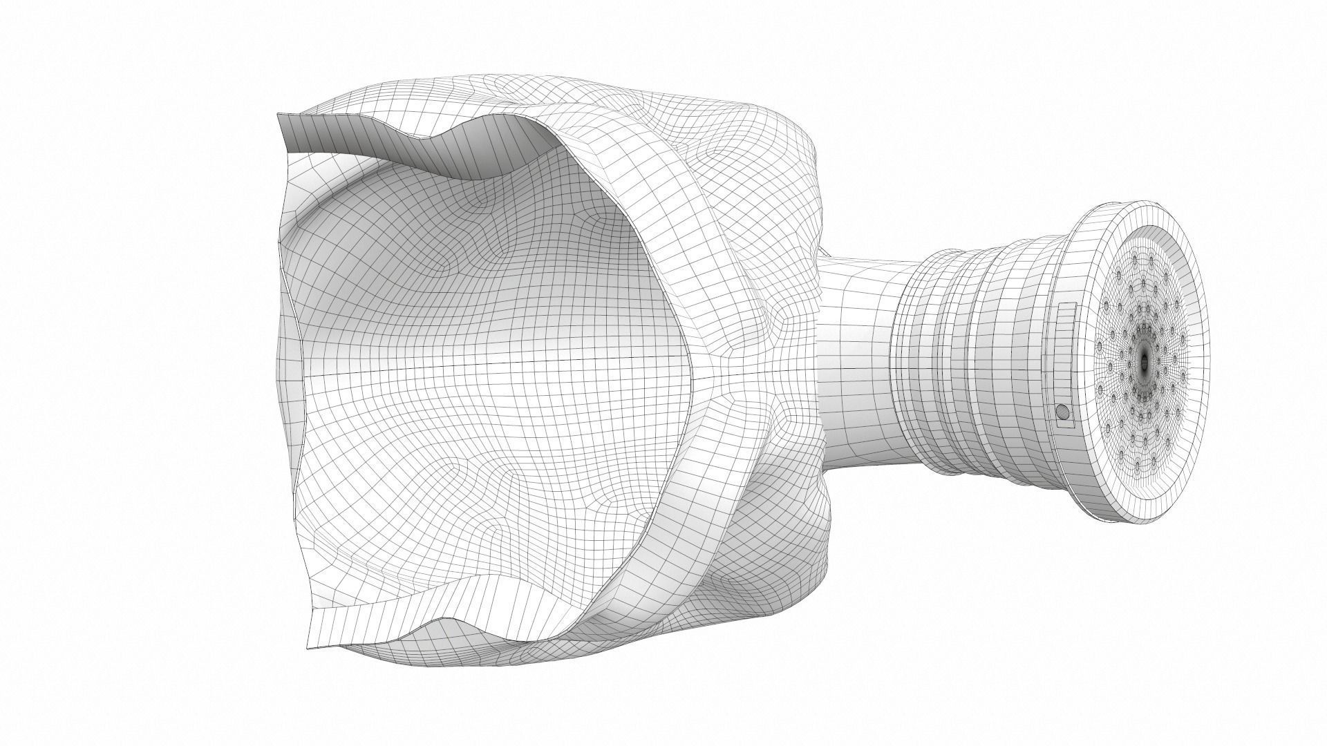 Gas Mask 08 3D model_10