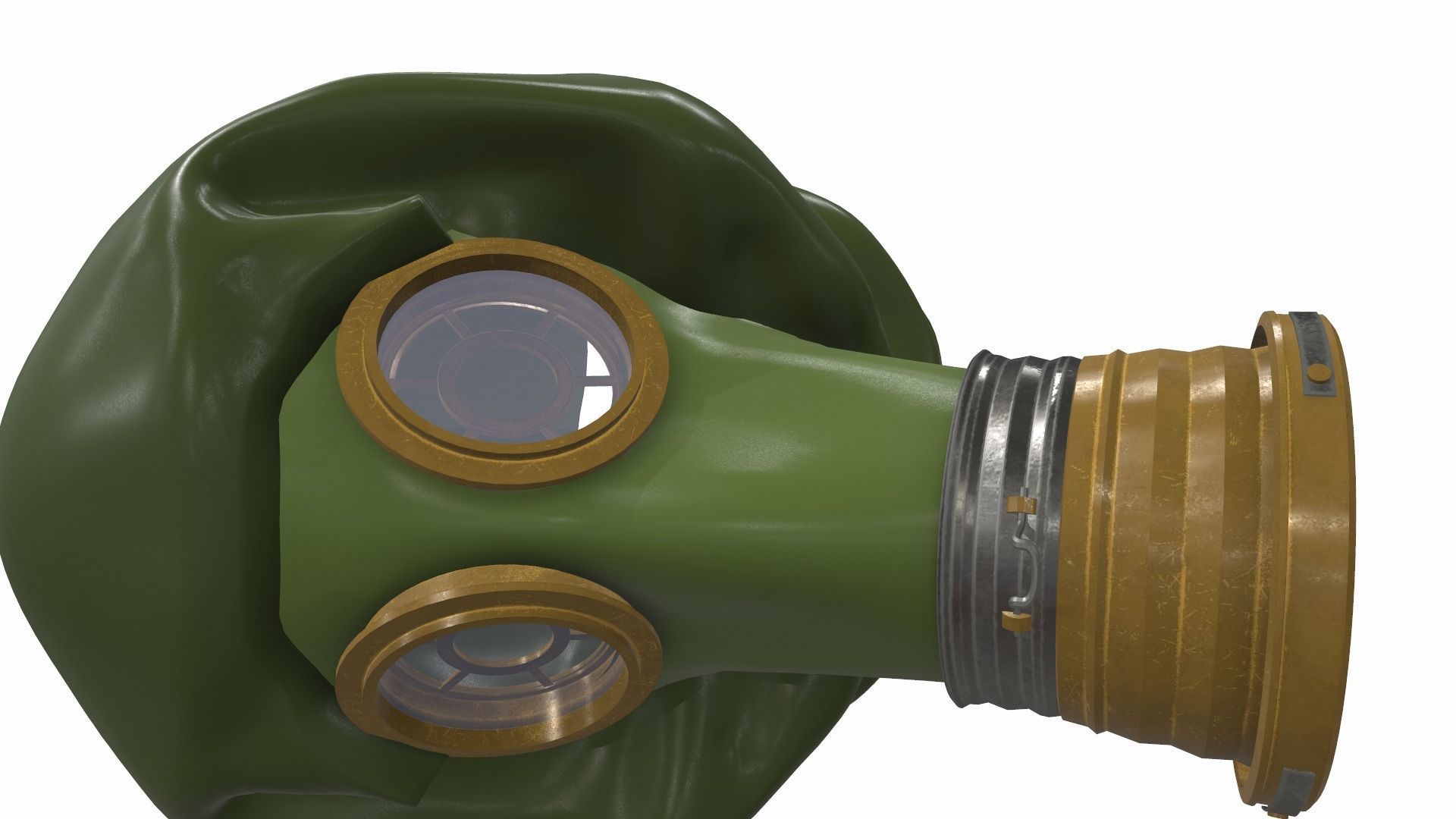 Gas Mask 08 3D model_5