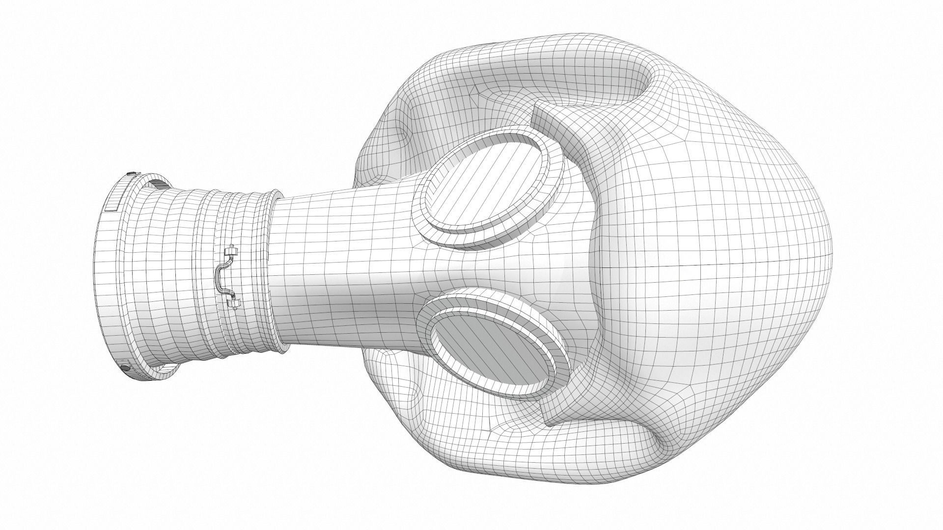 Gas Mask 08 3D model_13
