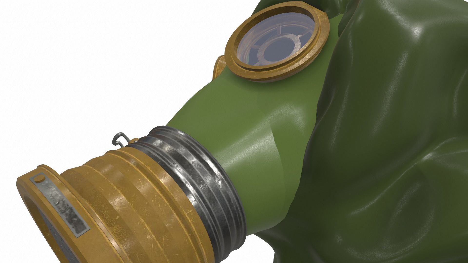 Gas Mask 08 3D model_7