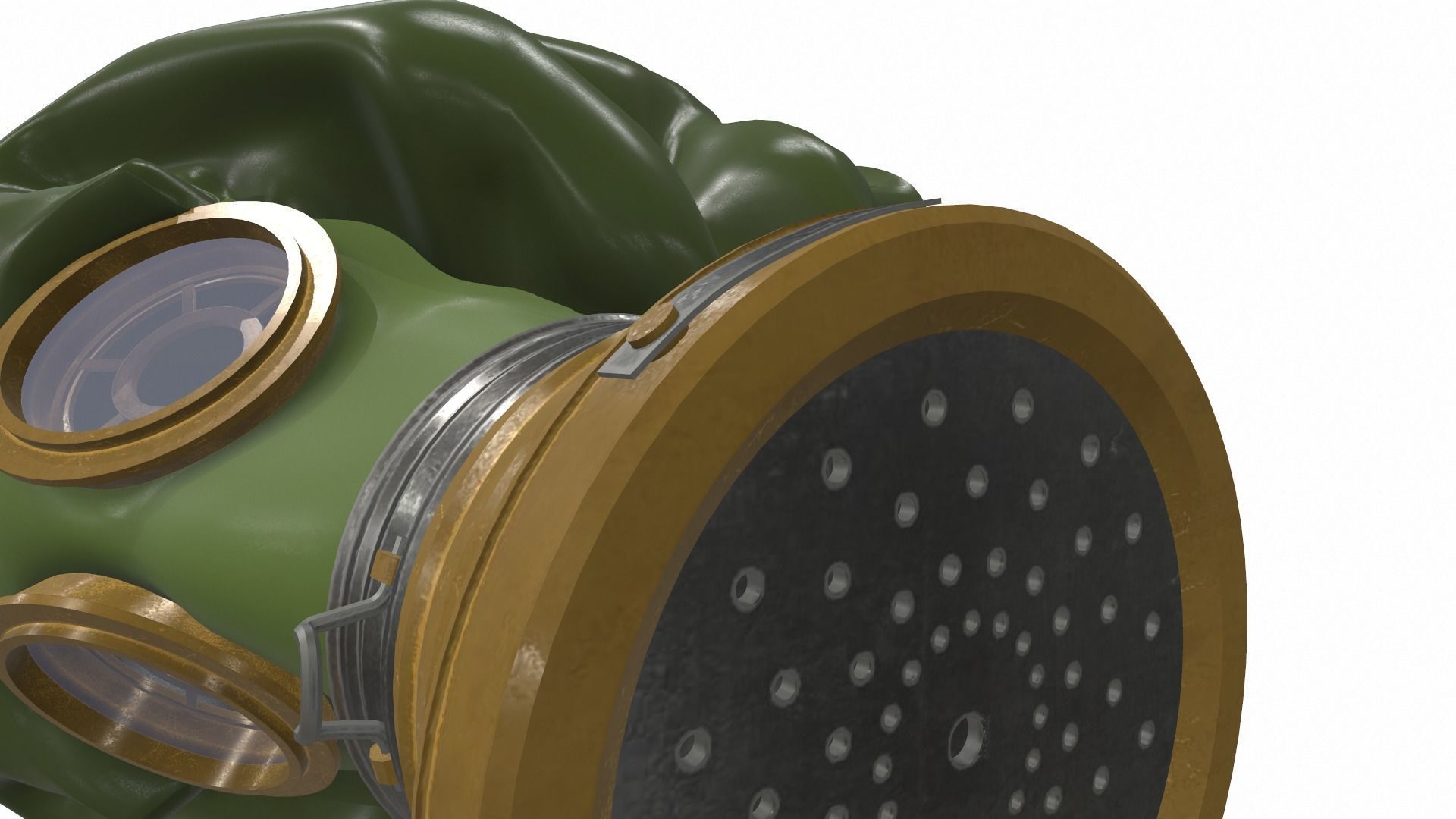 Gas Mask 08 3D model_6