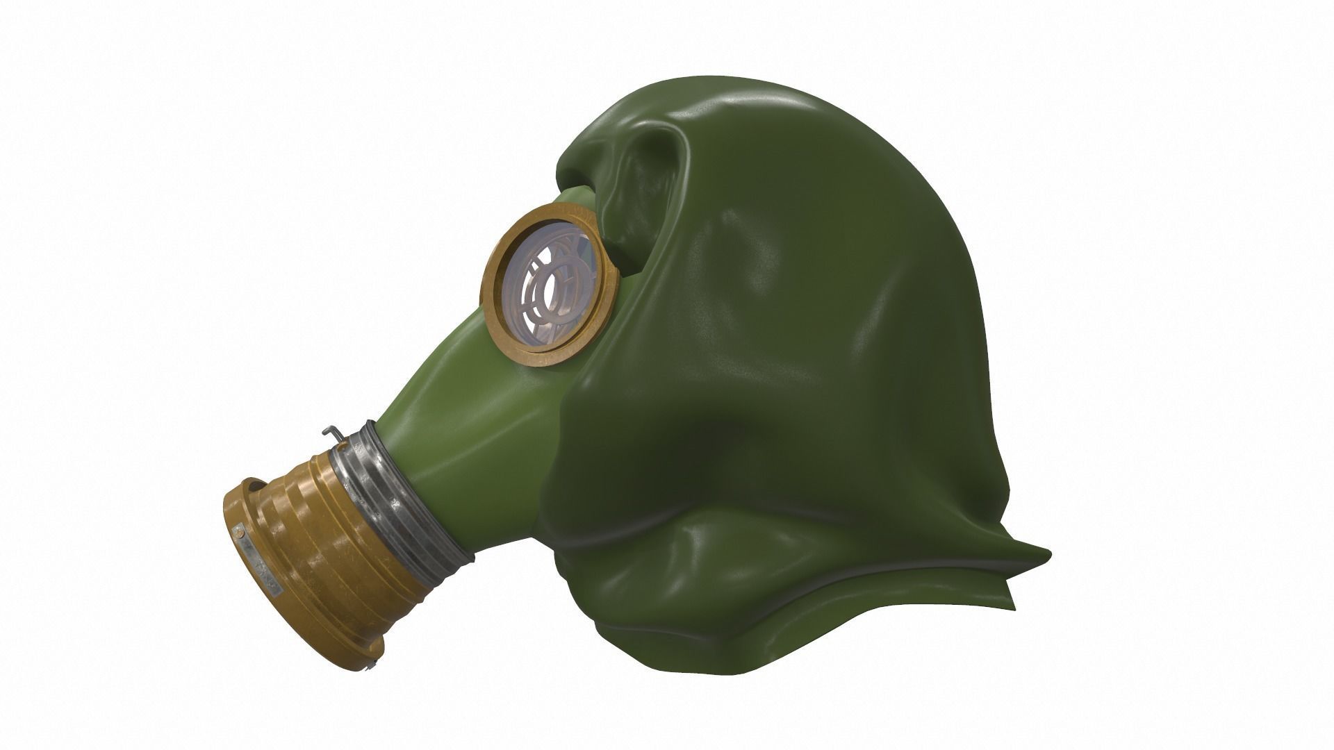 Gas Mask 08 3D model_1