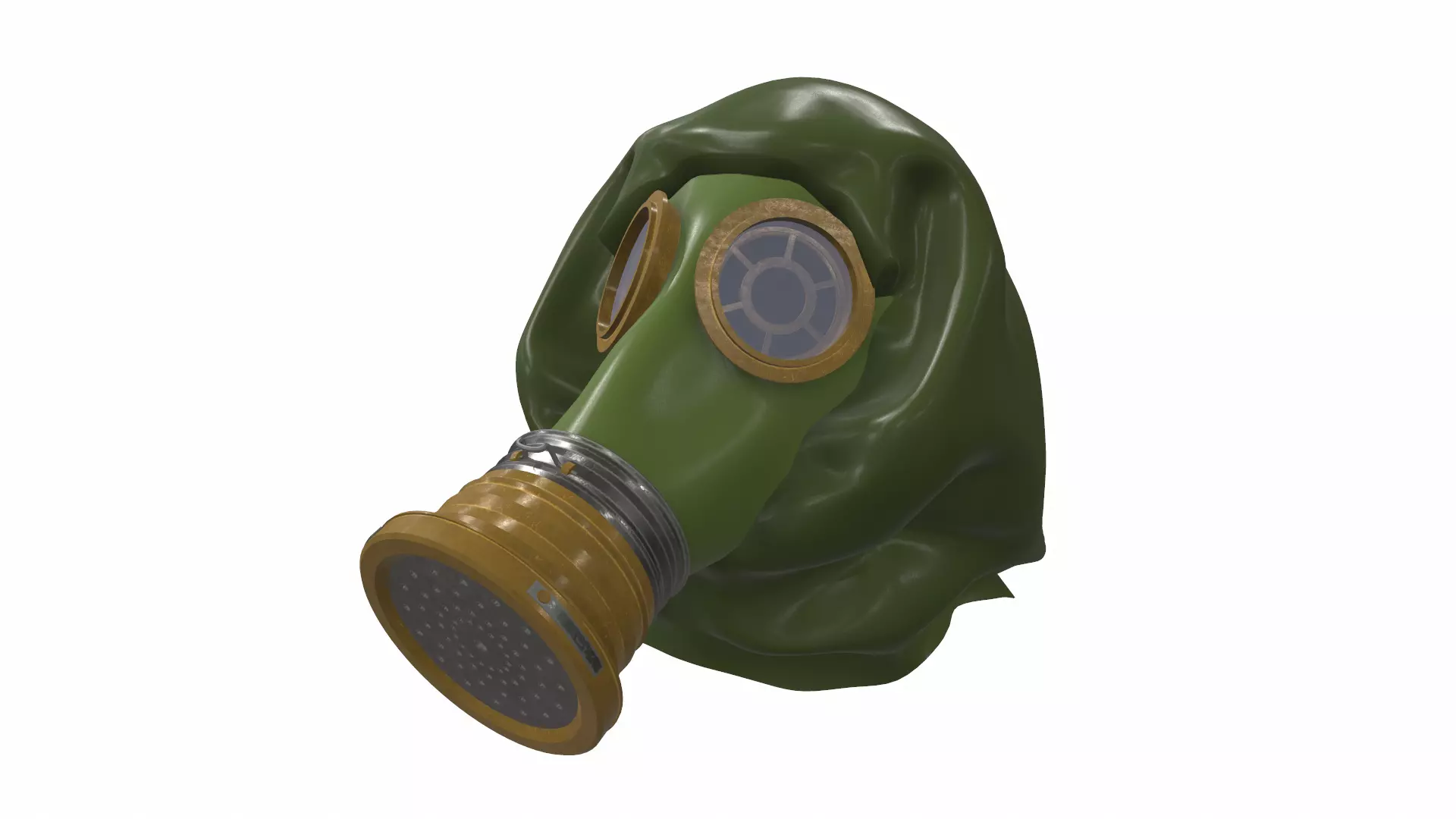 Gas Mask 08 3D model_0