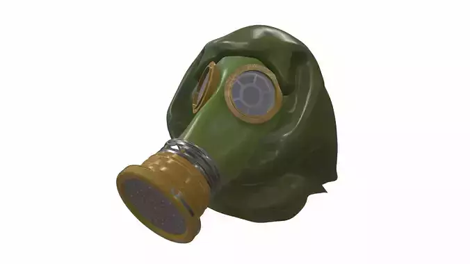Gas Mask 08 3D model