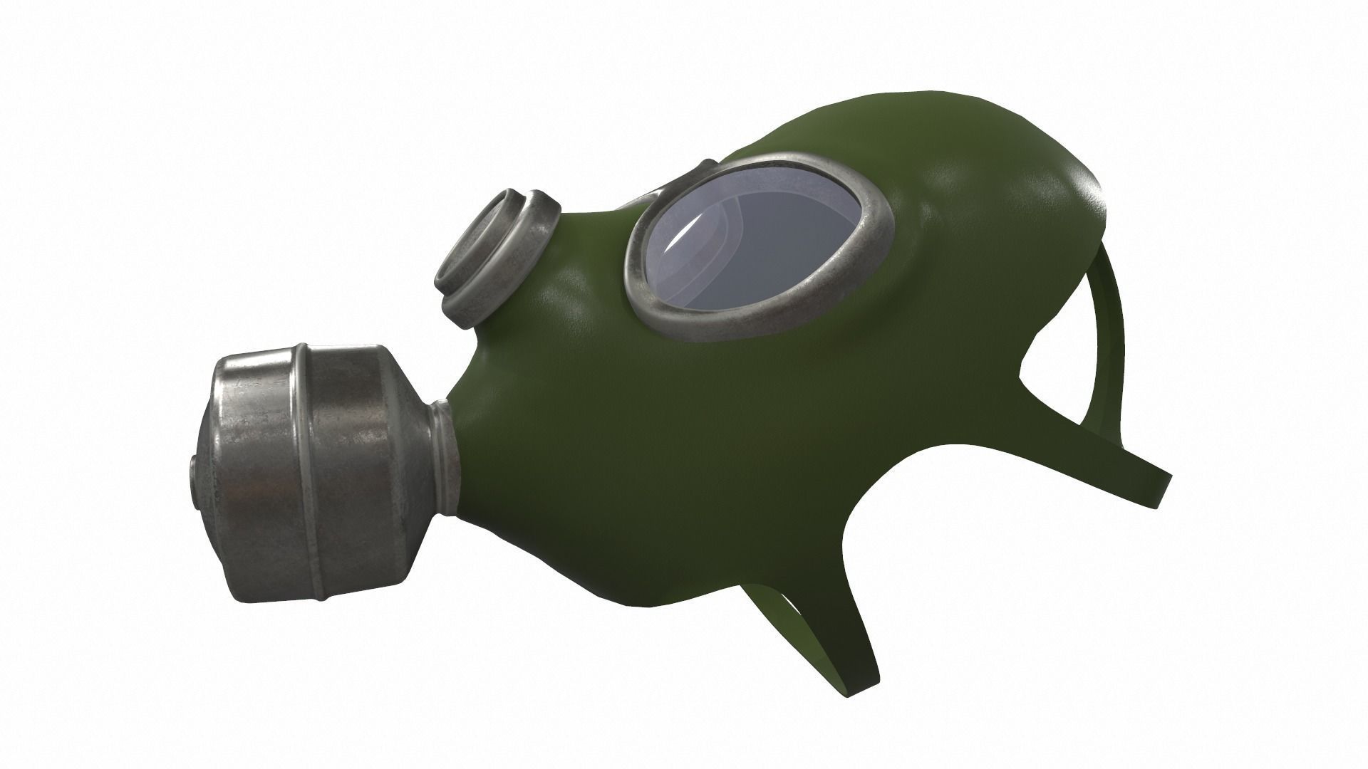 Gas Mask 09 3D model_2