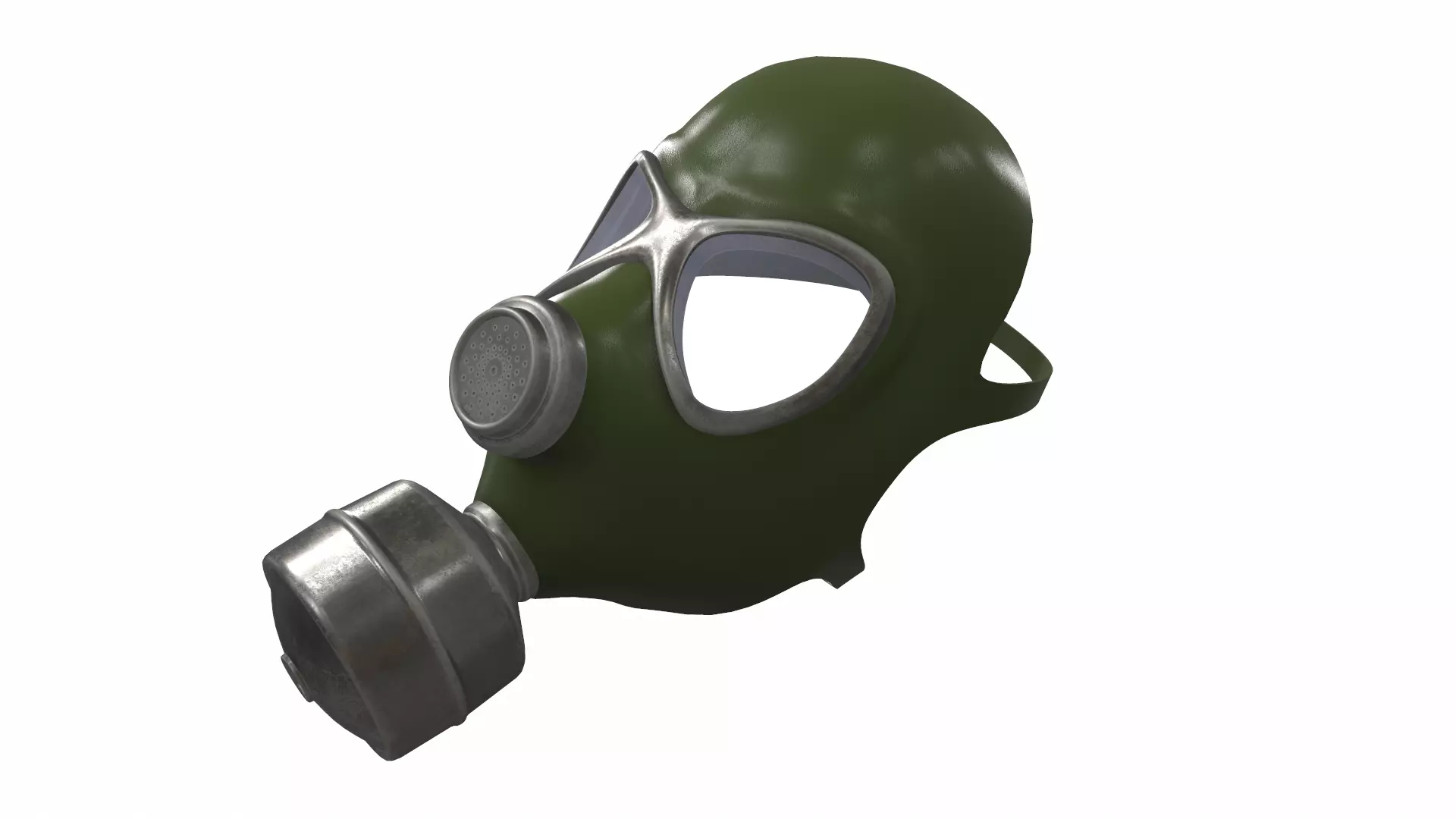 Gas Mask 09 3D model_0