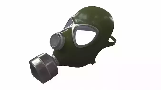 Gas Mask 09 3D model
