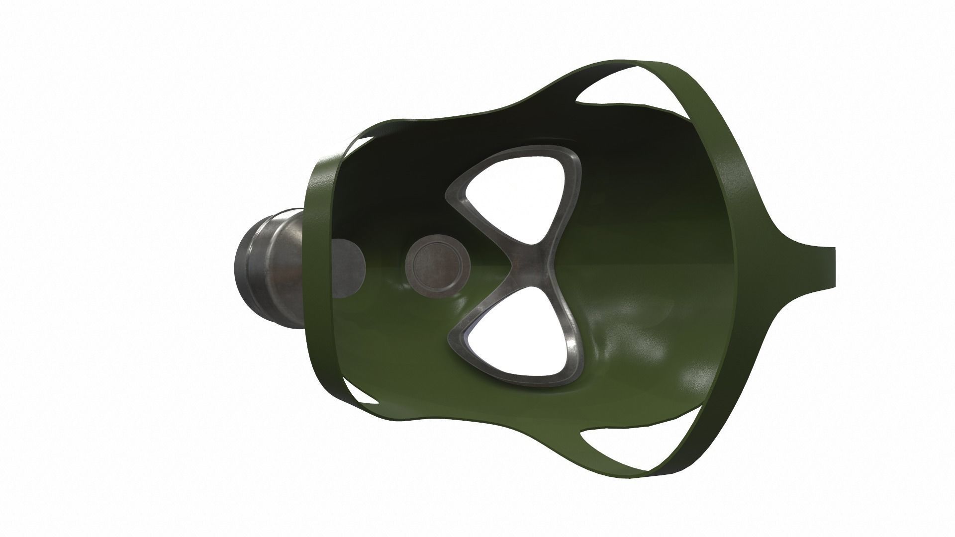 Gas Mask 09 3D model_4