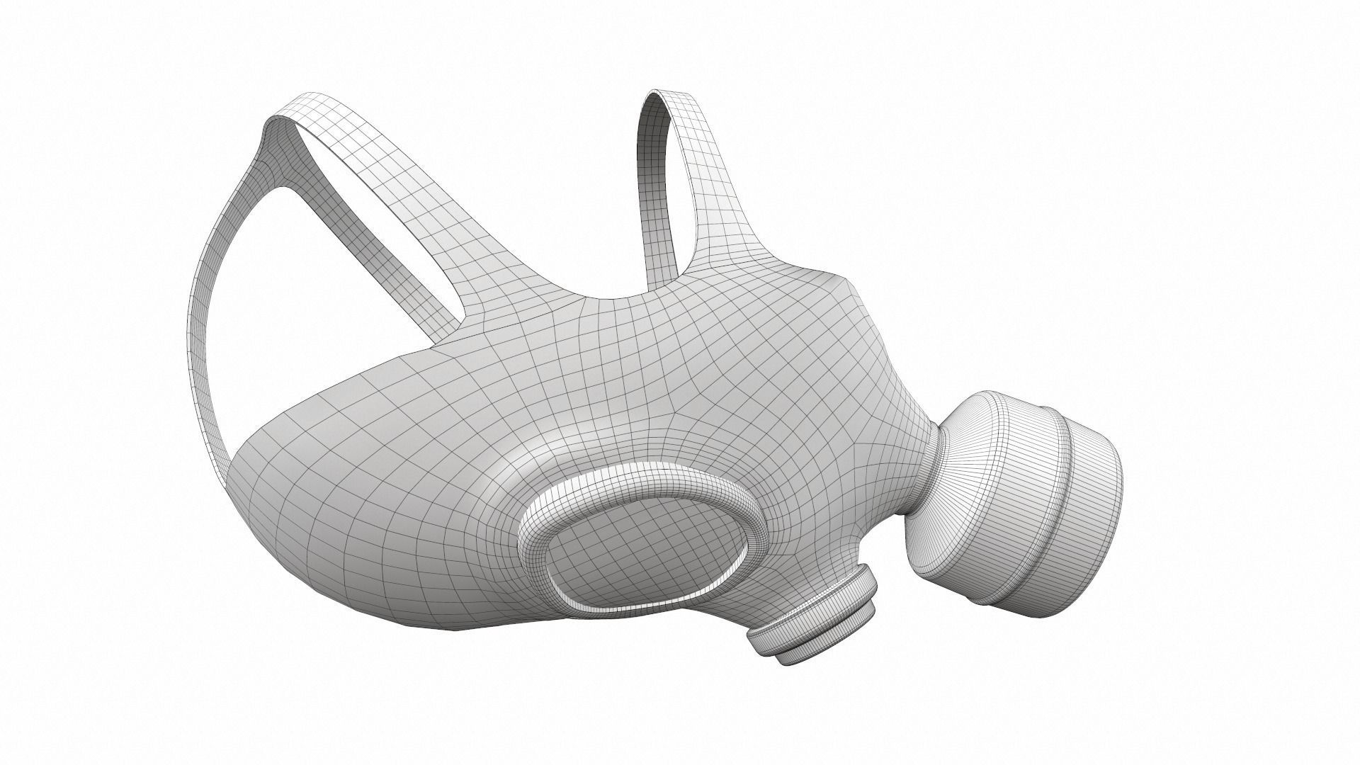 Gas Mask 09 3D model_9