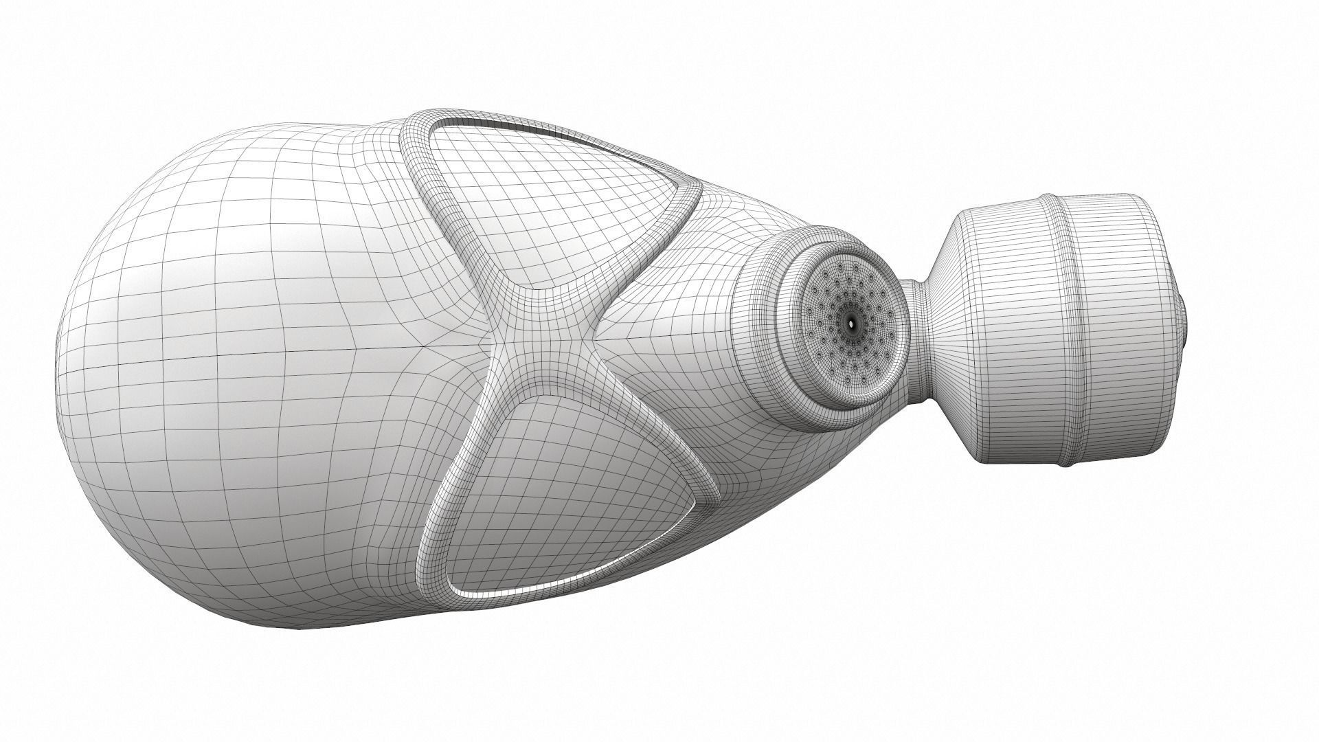 Gas Mask 09 3D model_8