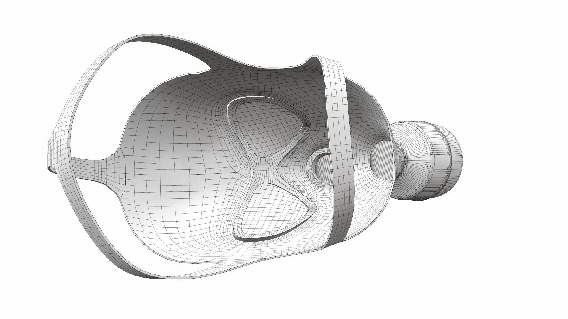 Gas Mask 09 3D model_10