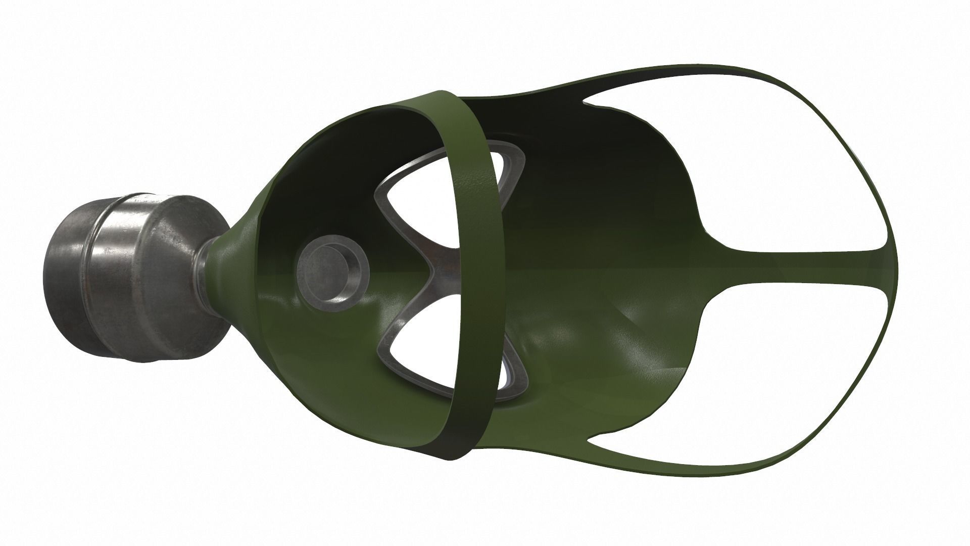 Gas Mask 09 3D model_3