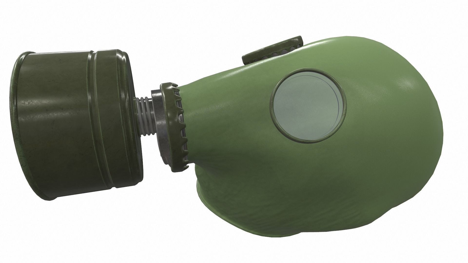 Gas Mask 10 3D model_1
