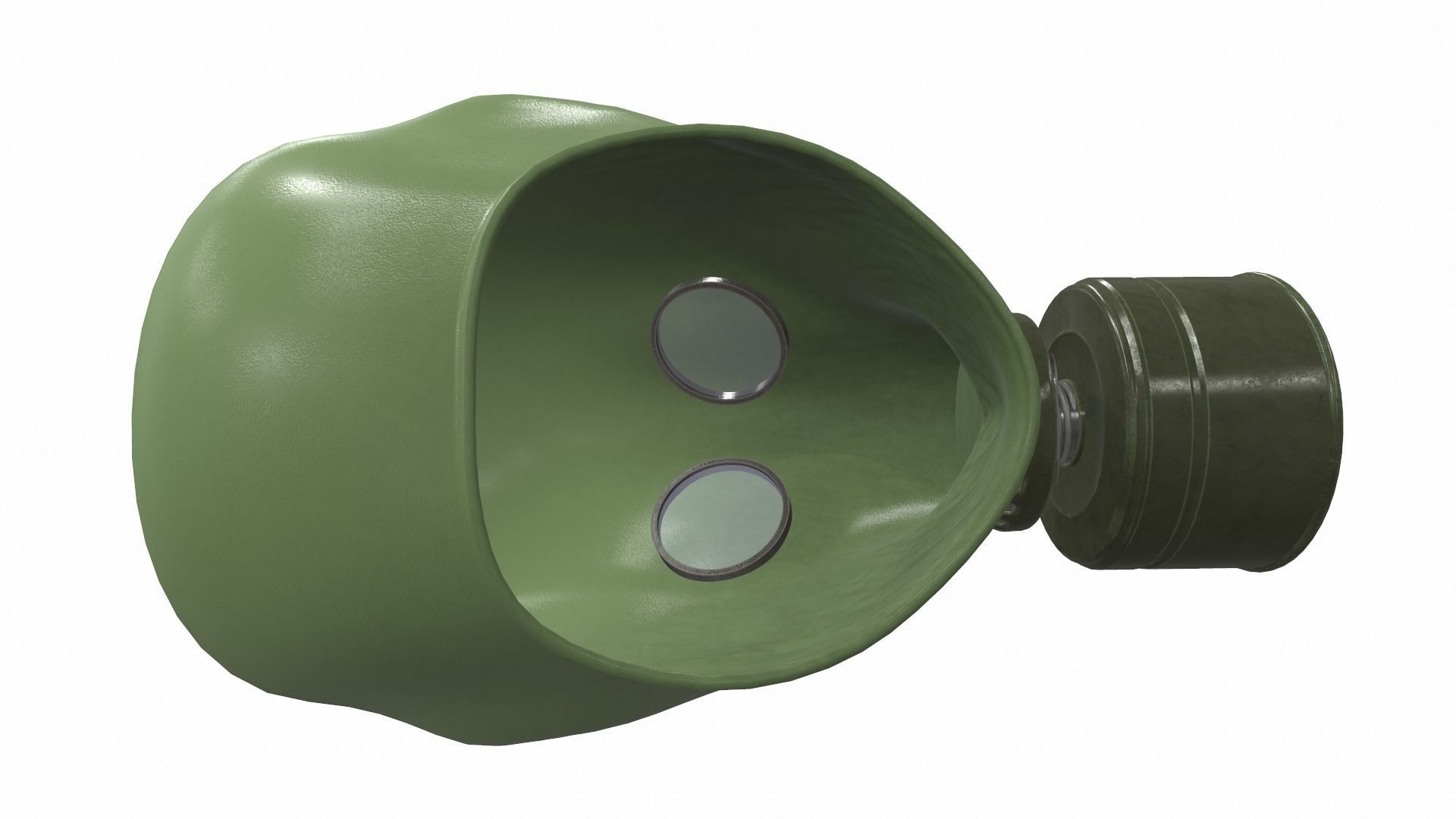 Gas Mask 10 3D model_4