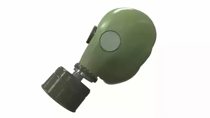 Gas Mask 10 3D model