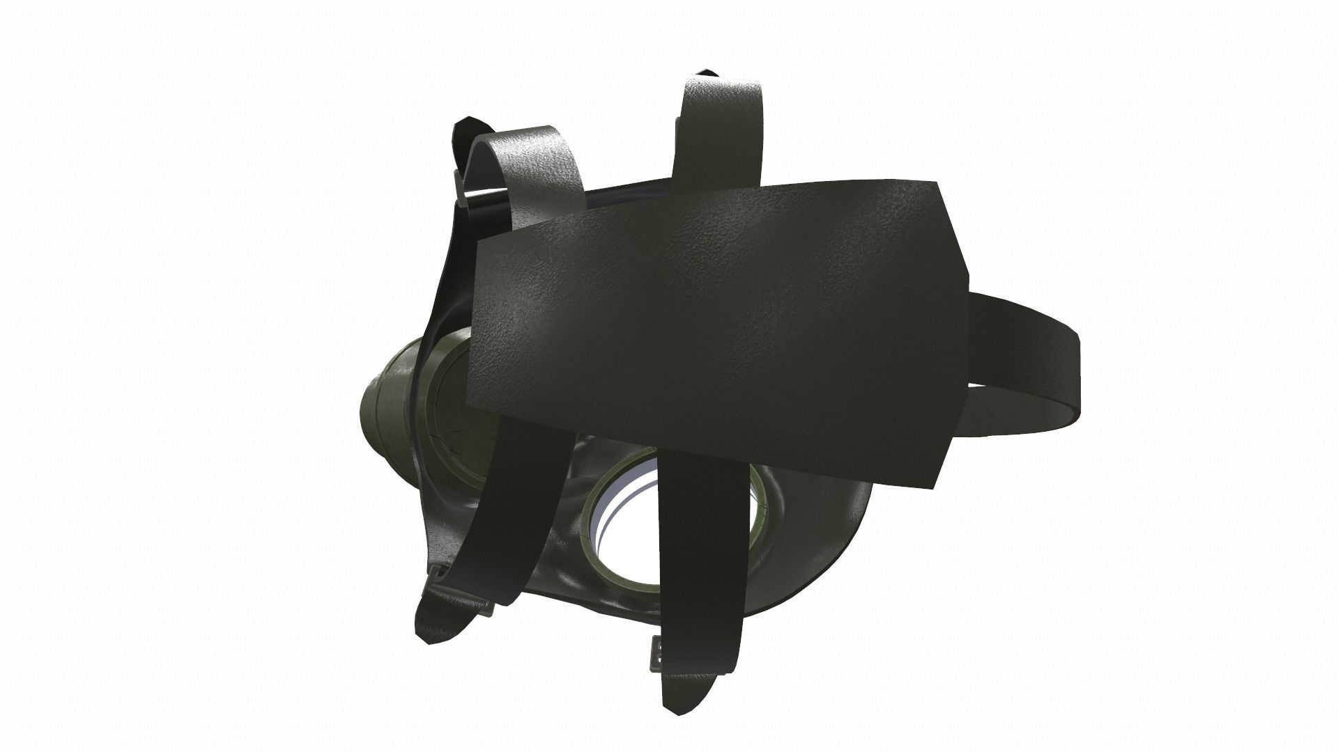 Gas Mask 11 3D model_2
