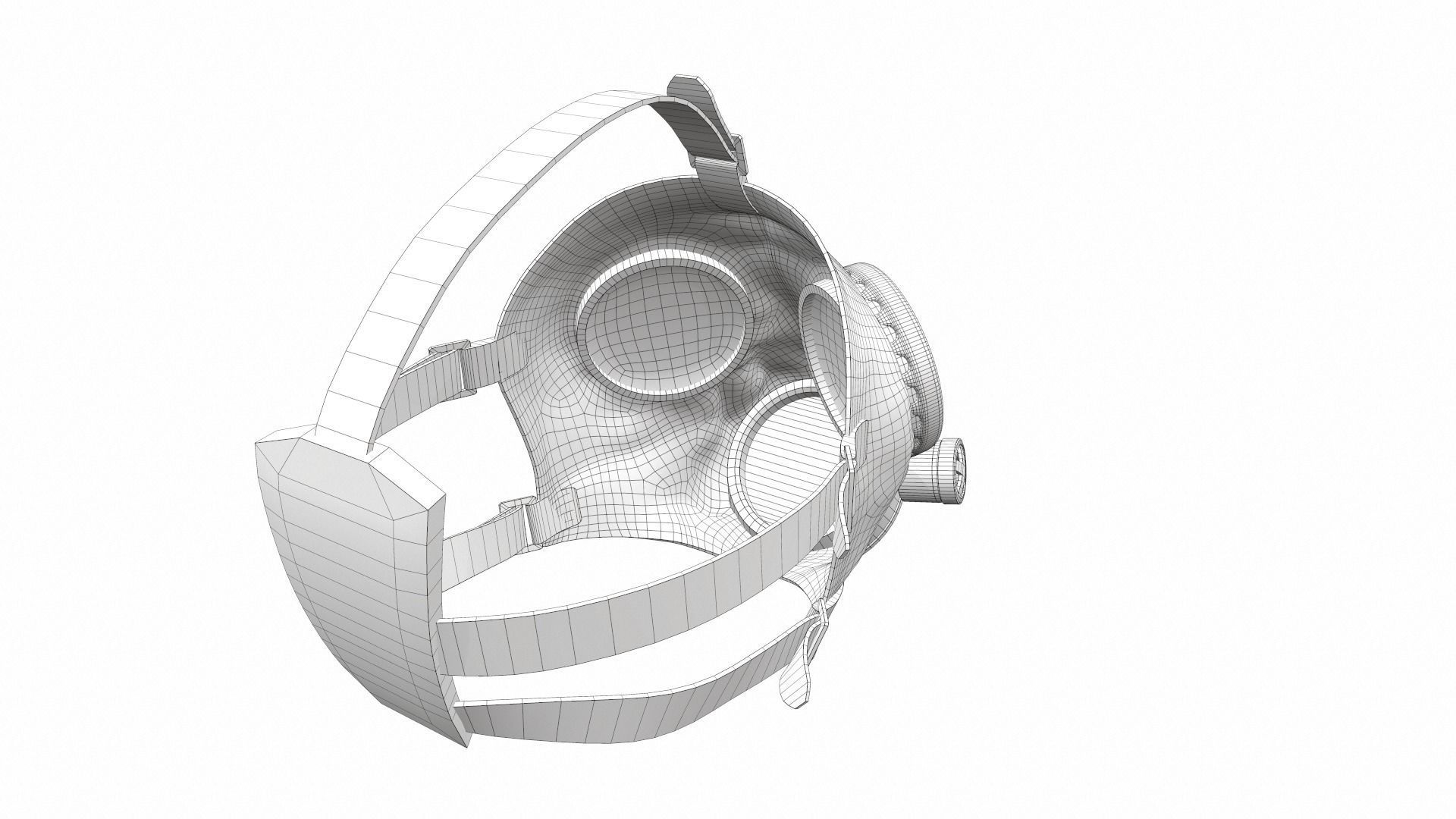 Gas Mask 11 3D model_11