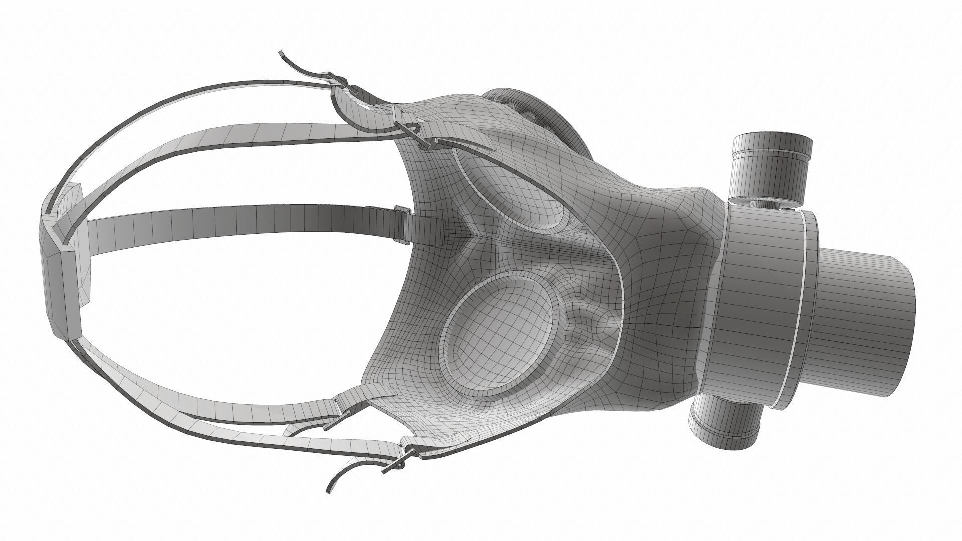 Gas Mask 11 3D model_12