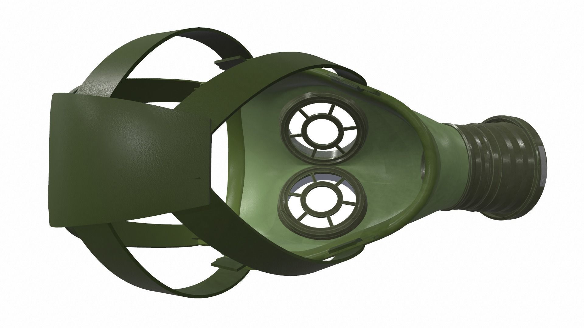 Gas Mask 12 3D model_4