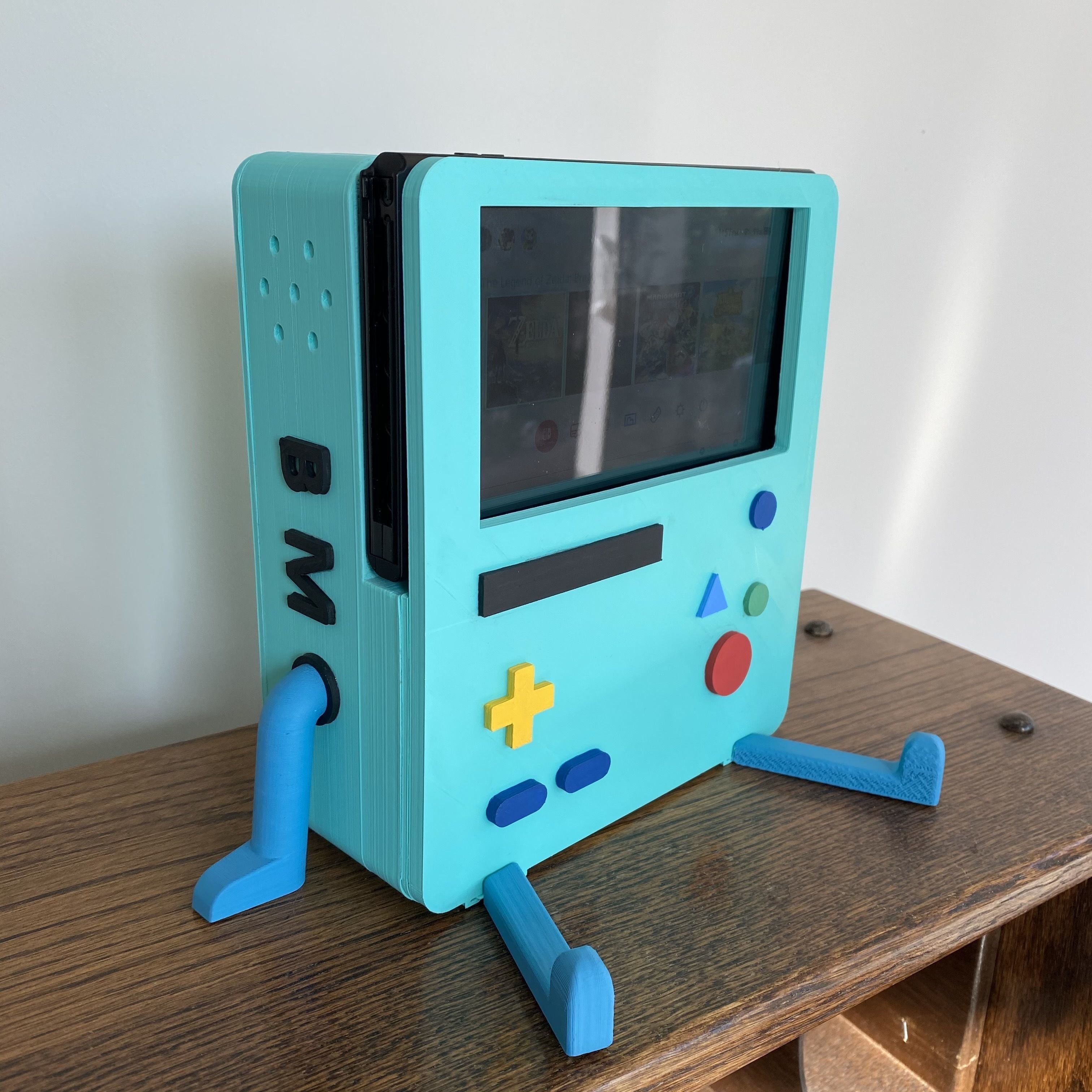 BMO Nintendo Switch Dock  3D print model_1