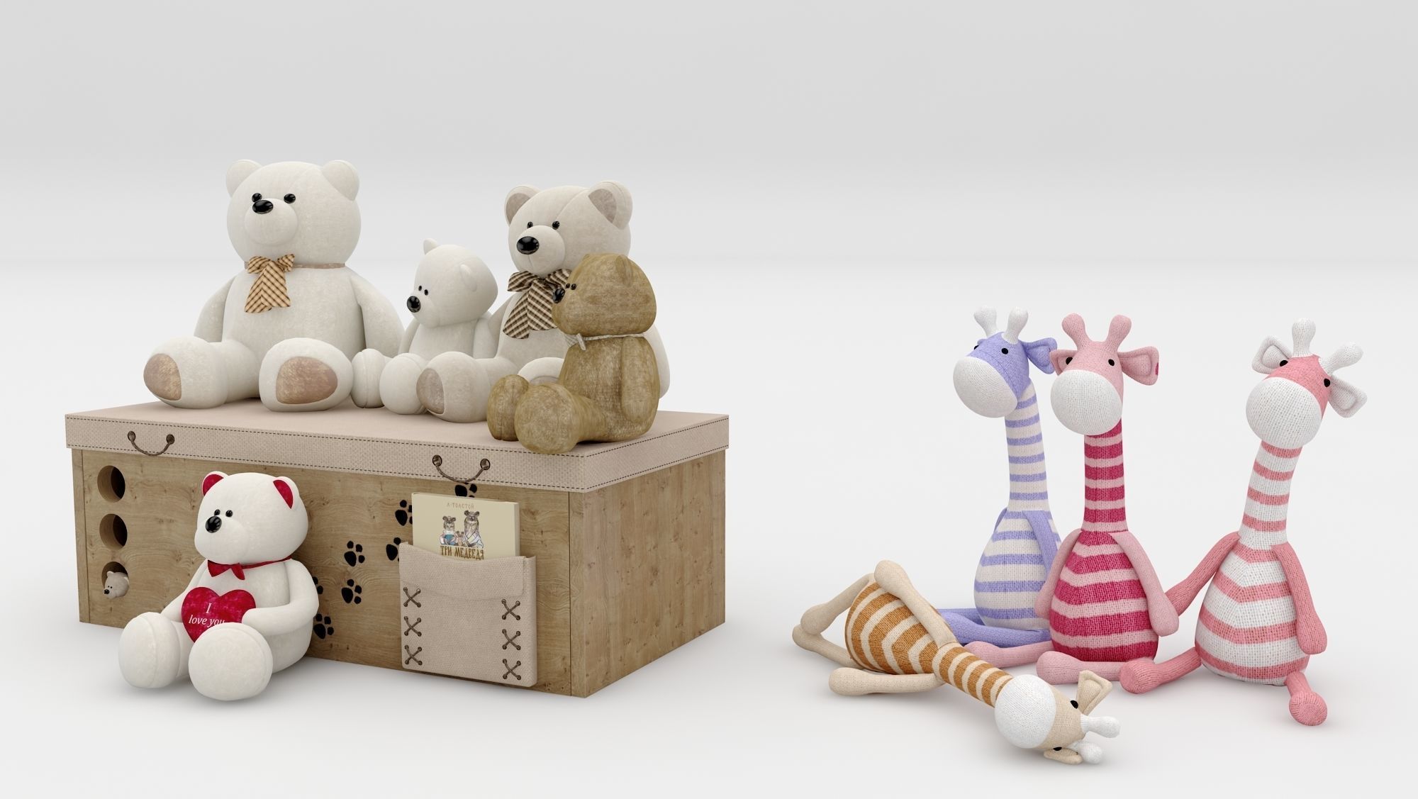 Soft Toys 3D model_3