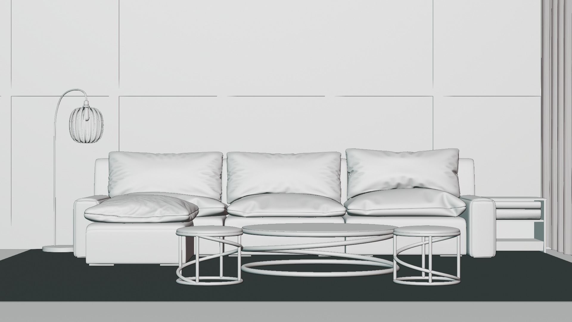 Interior Scene 3D model_1