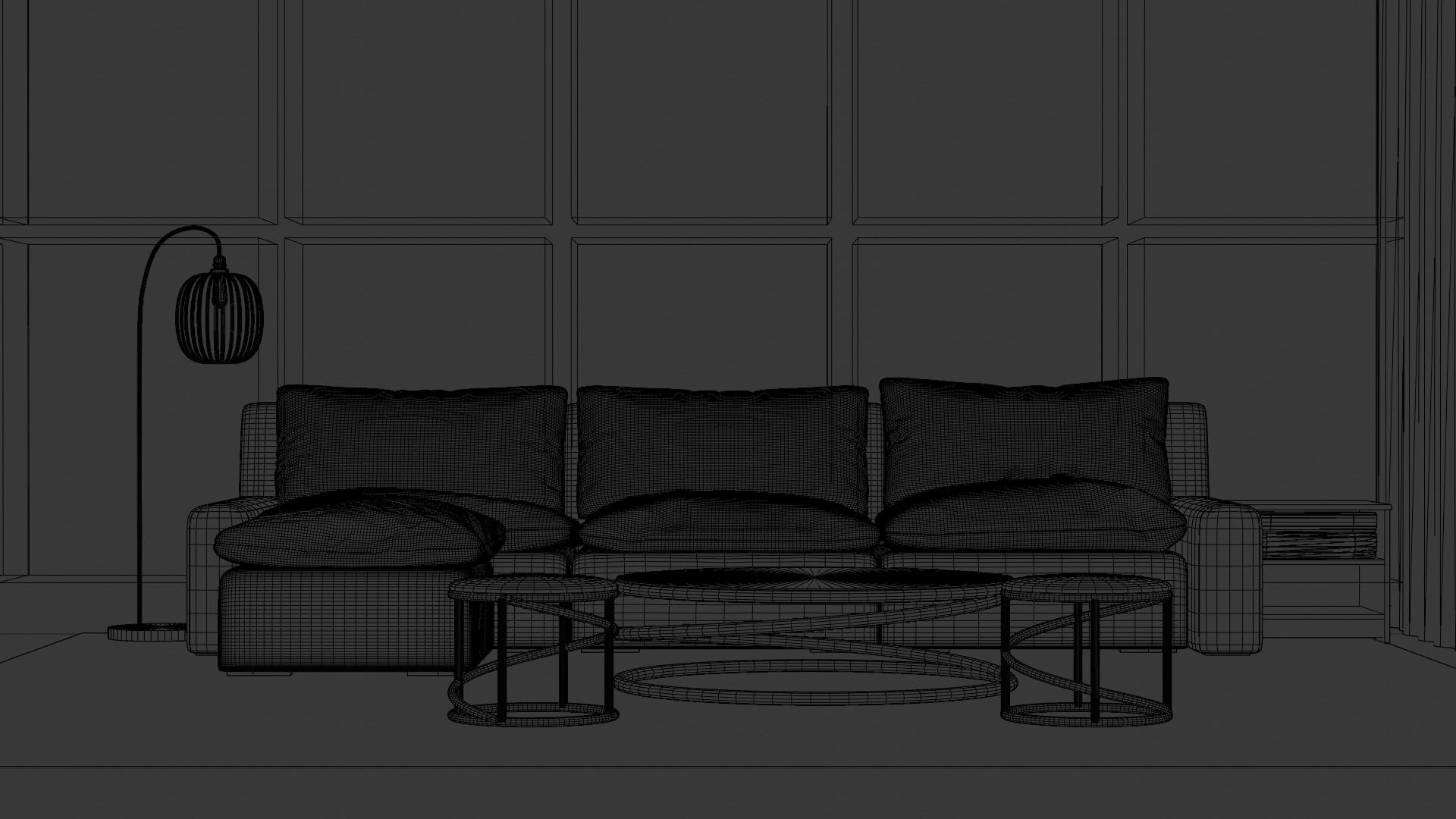 Interior Scene 3D model_2