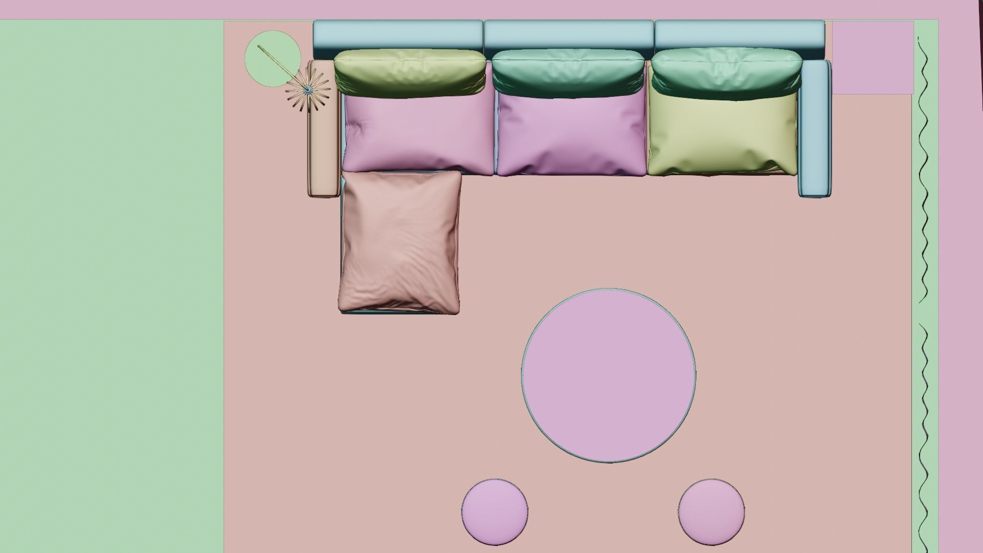 Interior Scene 3D model_3