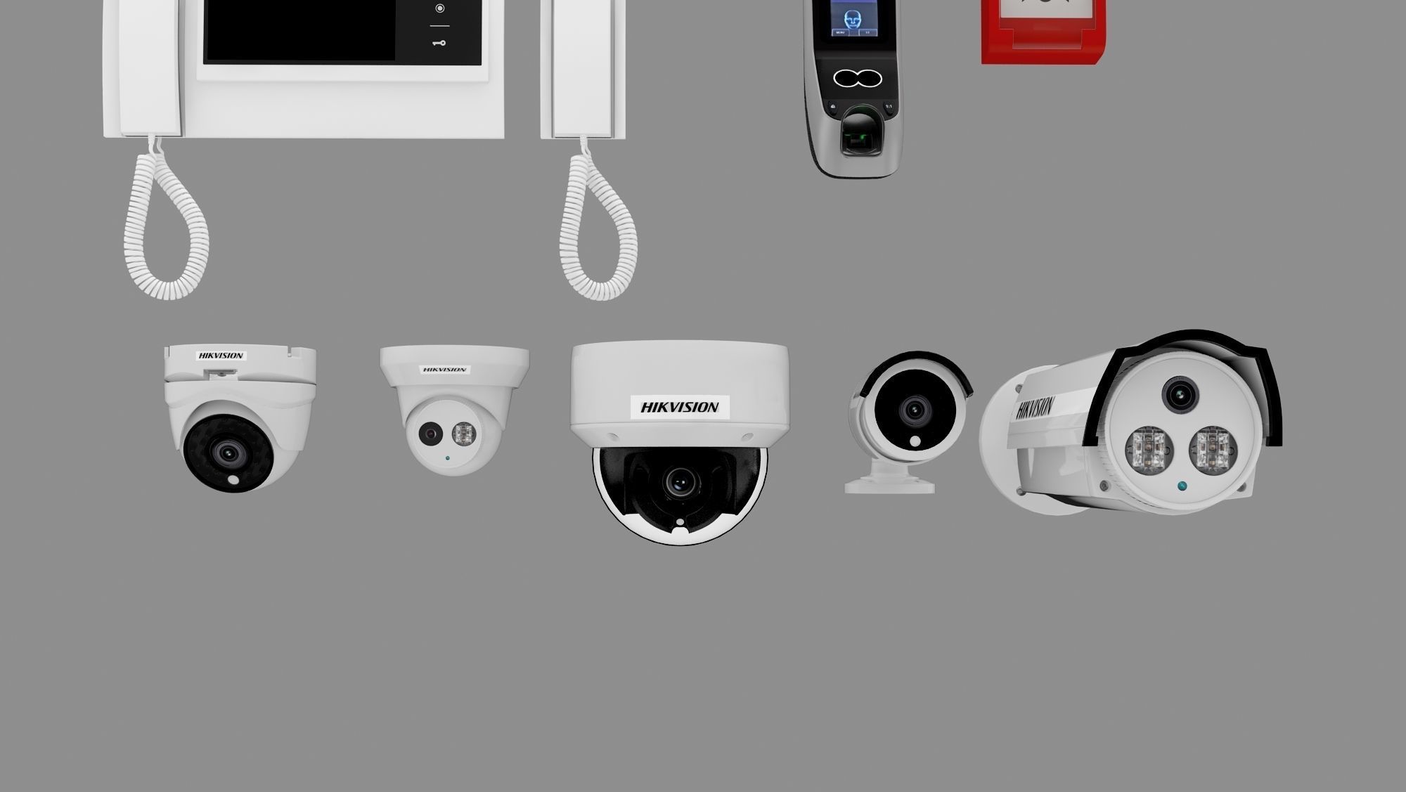 Security Collection Appliance Gadgets 3D model_6