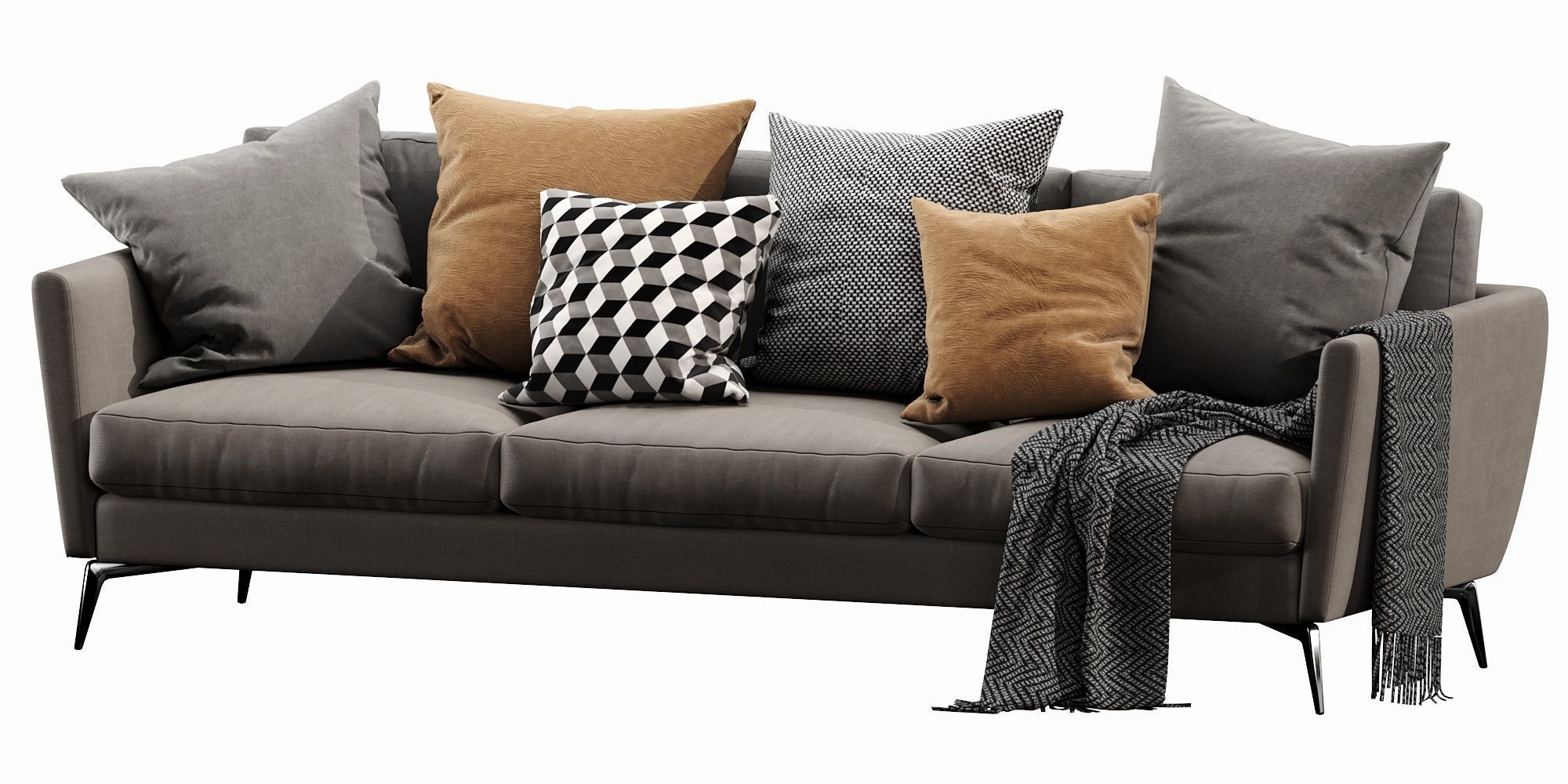 Boconcept osaka 3 seater 3D model_11