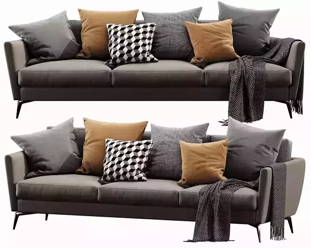 Boconcept osaka 3 seater 3D model