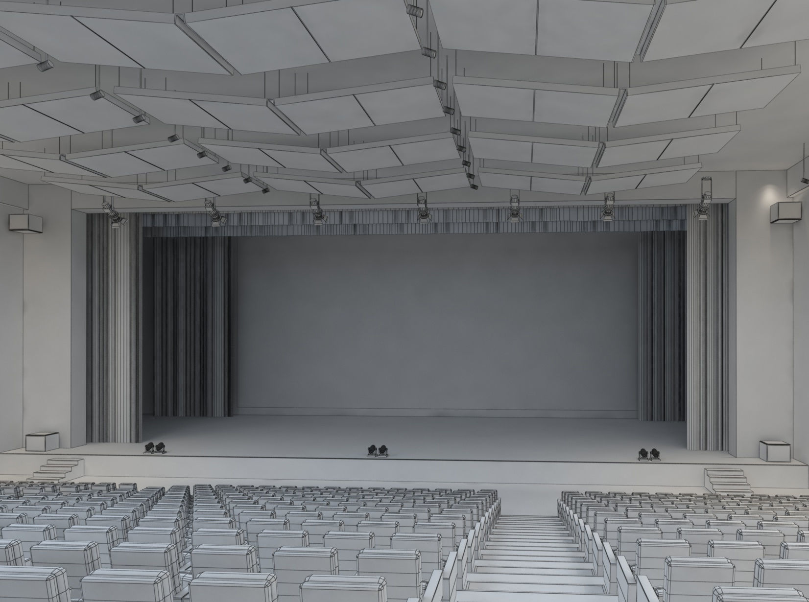 Opera House  3D model_19