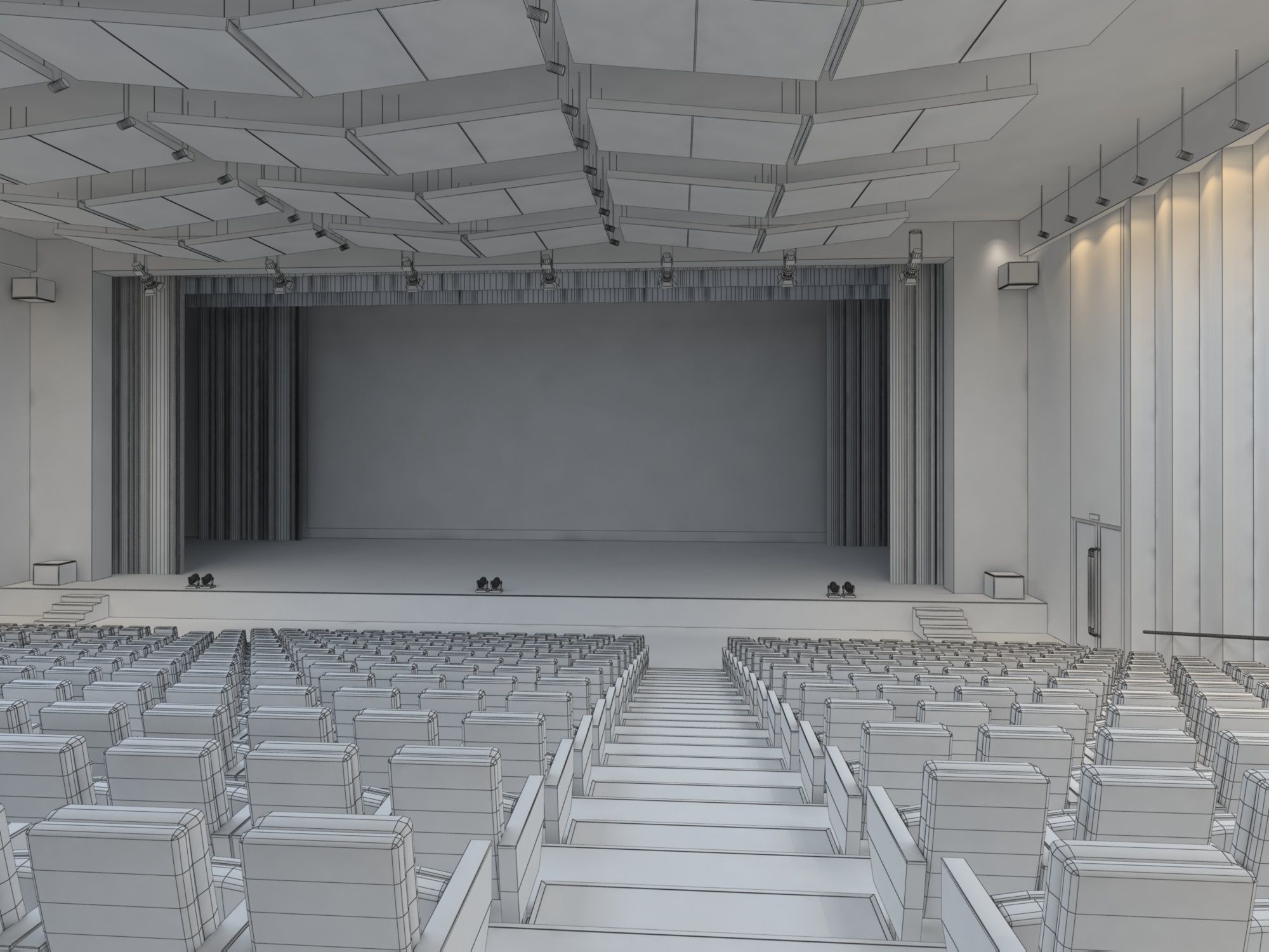 Opera House  3D model_13