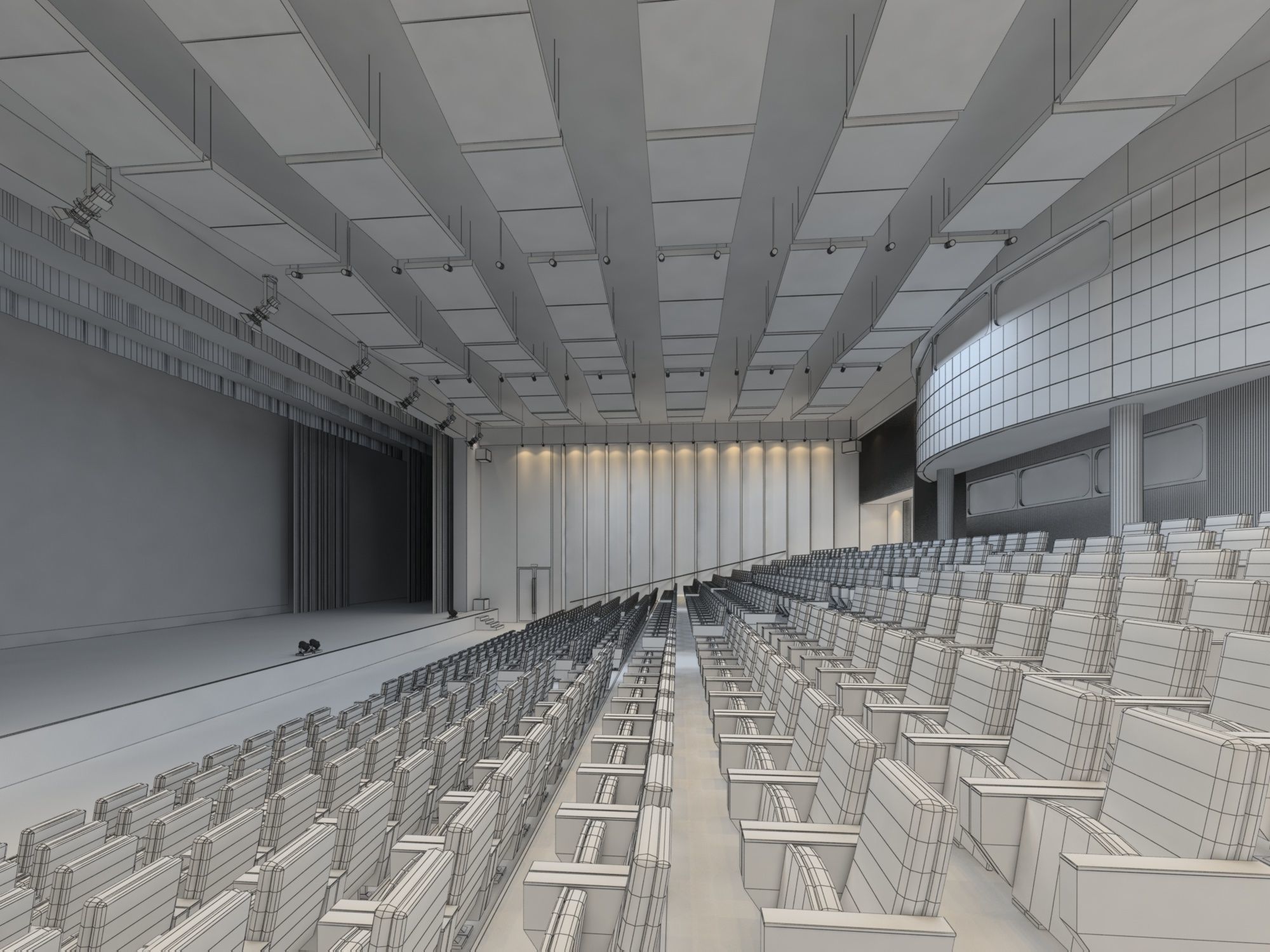 Opera House  3D model_10