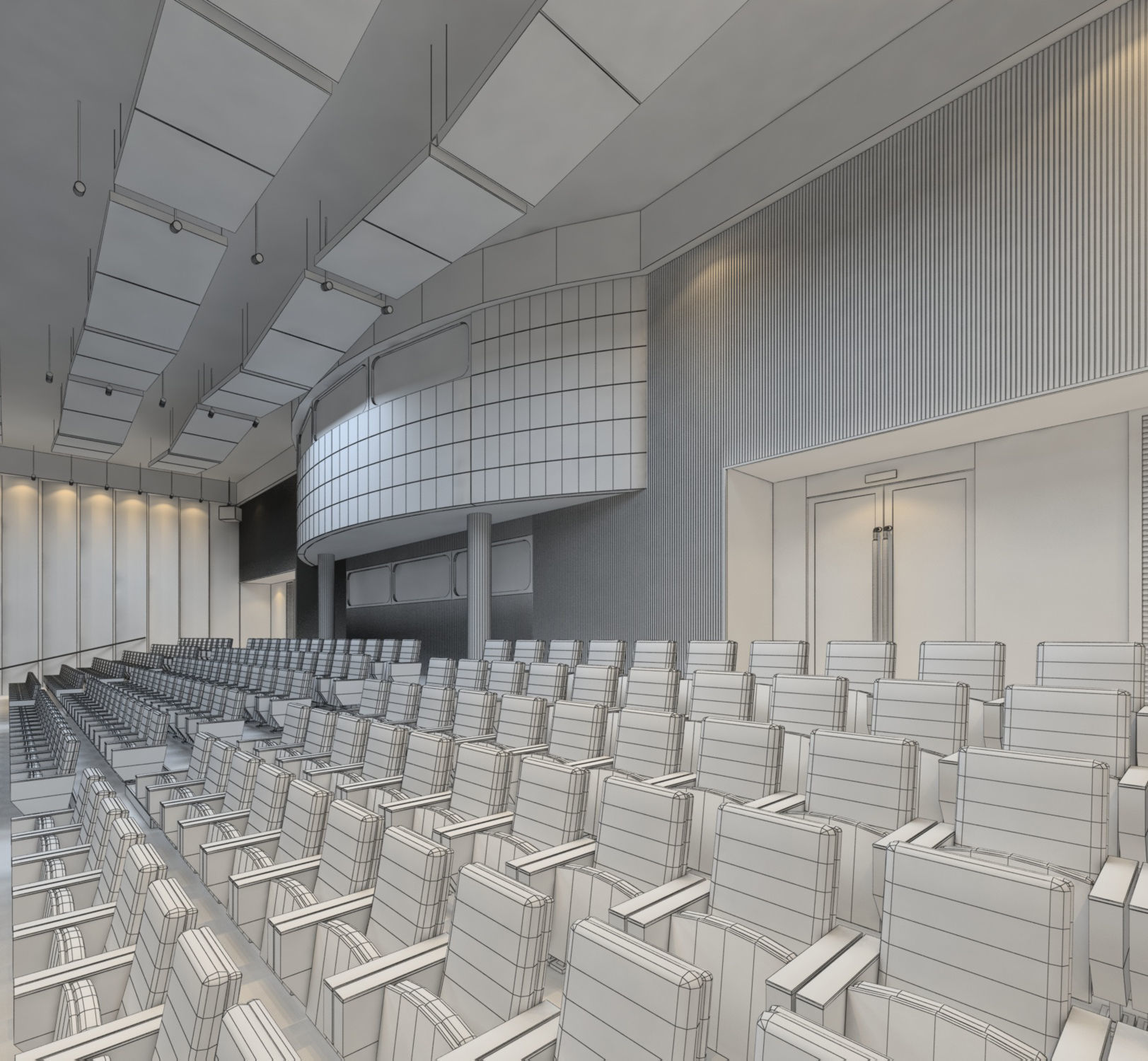 Opera House  3D model_15