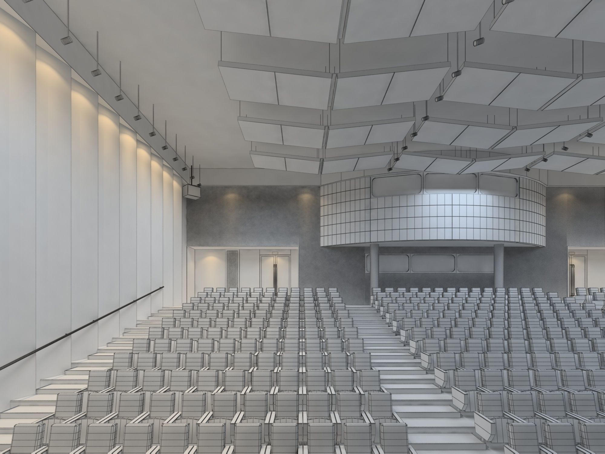 Opera House  3D model_14