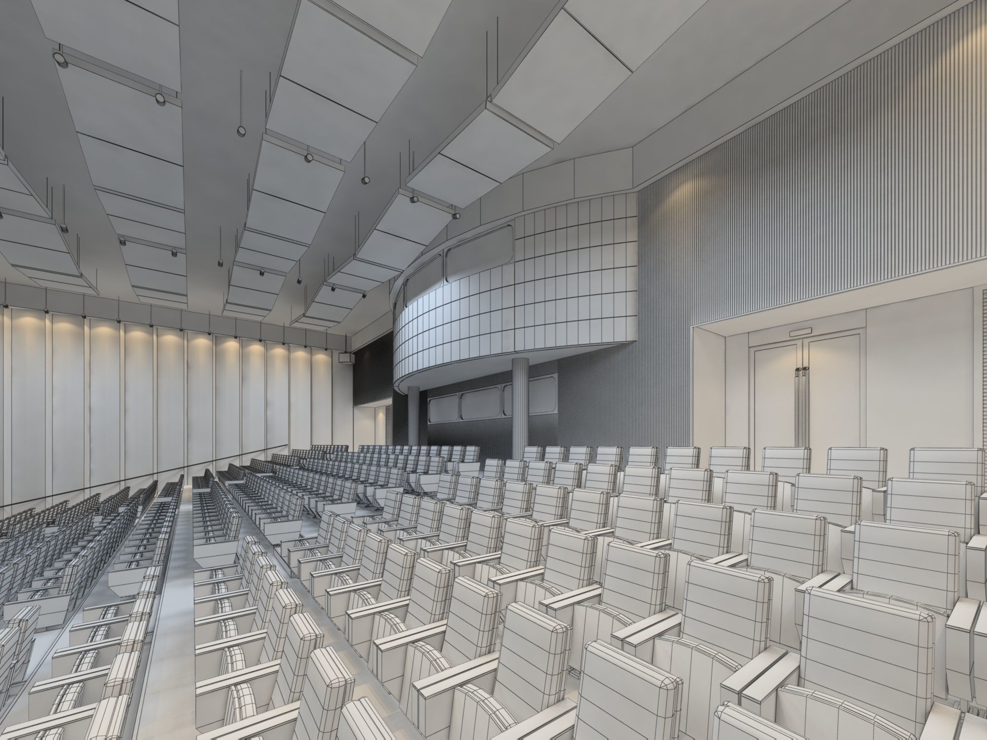 Opera House  3D model_12