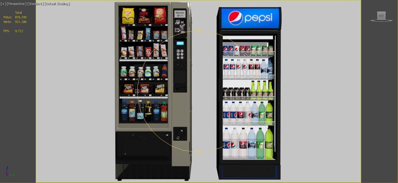 Vending Machine 3D model_3