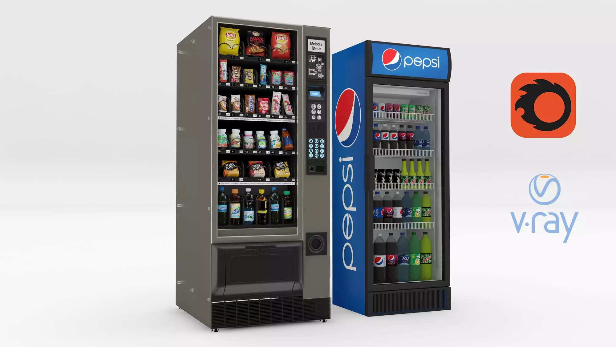 Vending Machine 3D model_0
