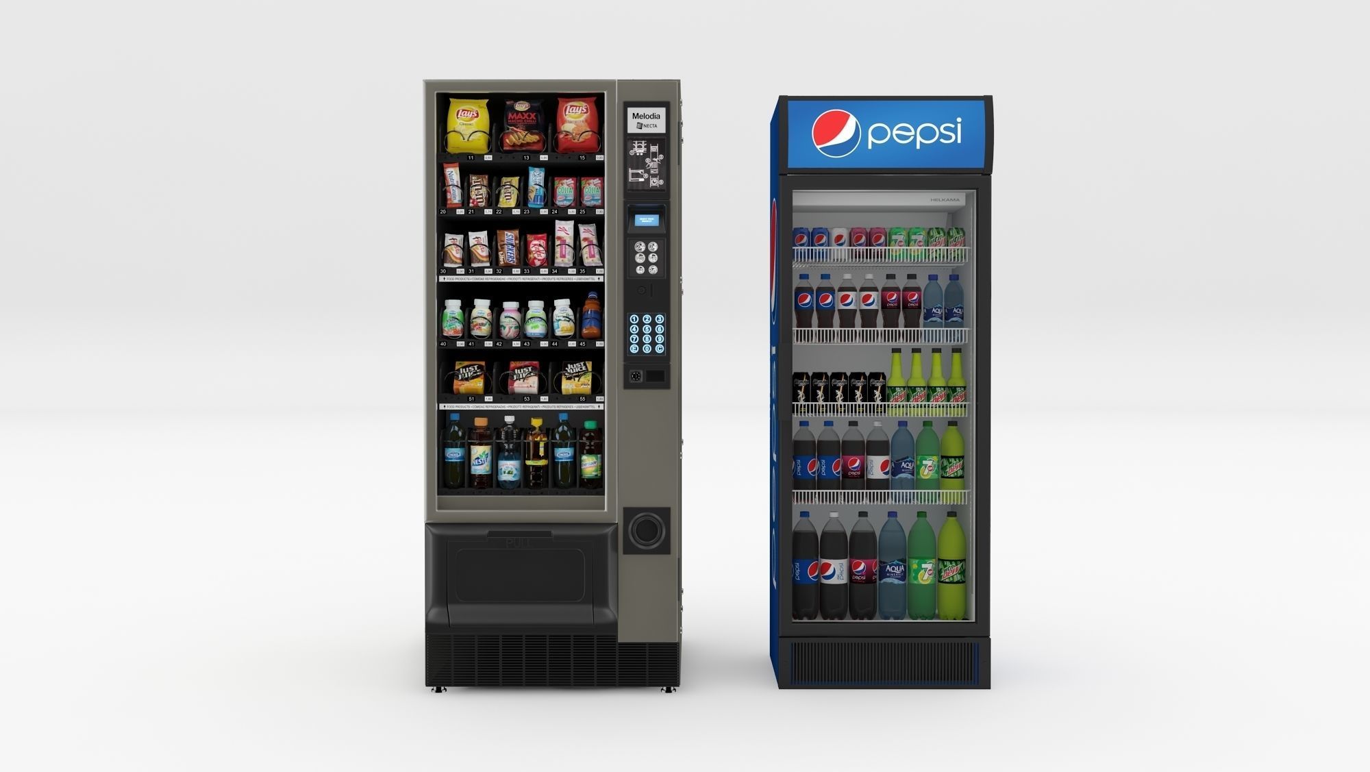 Vending Machine 3D model_1