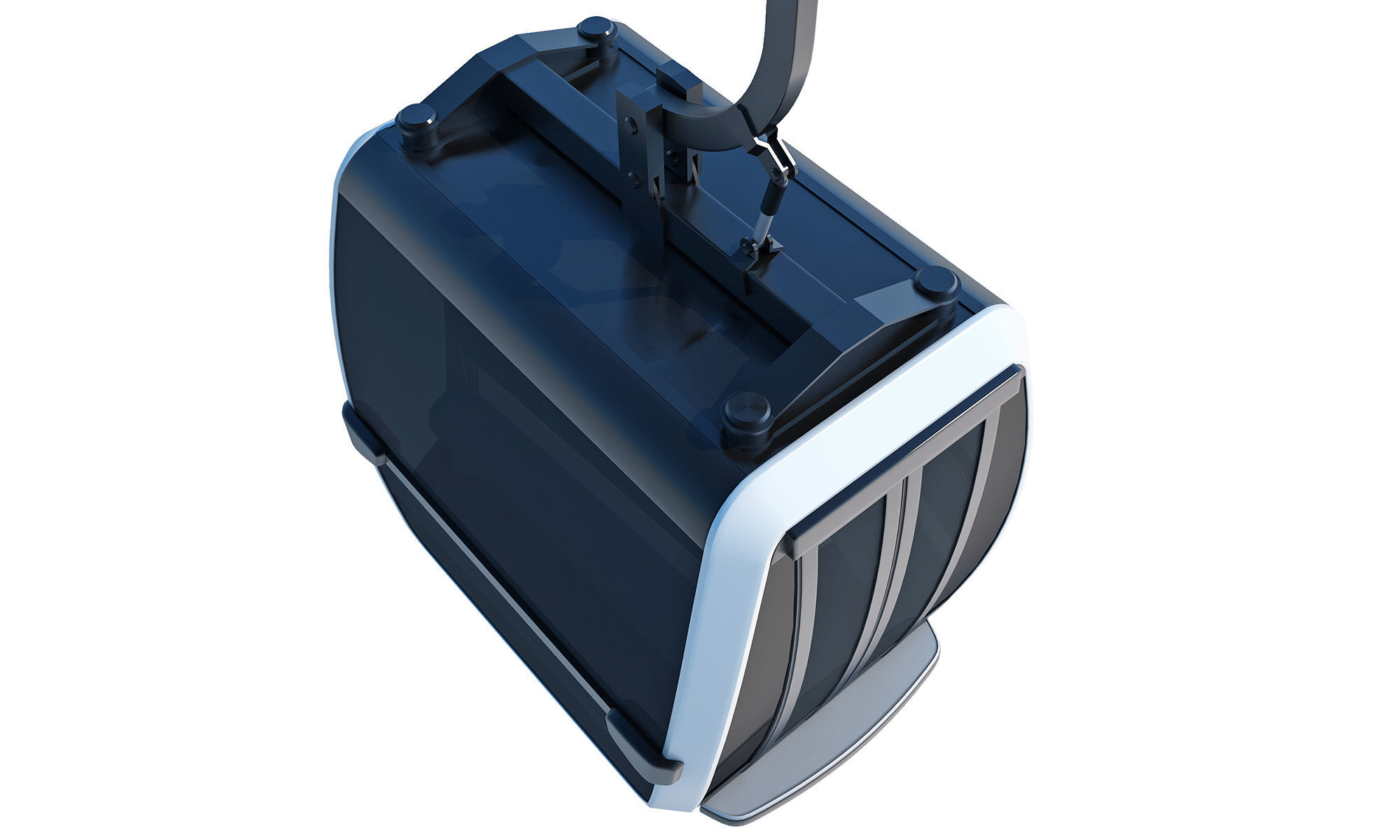 Cableway Car 3D model_18